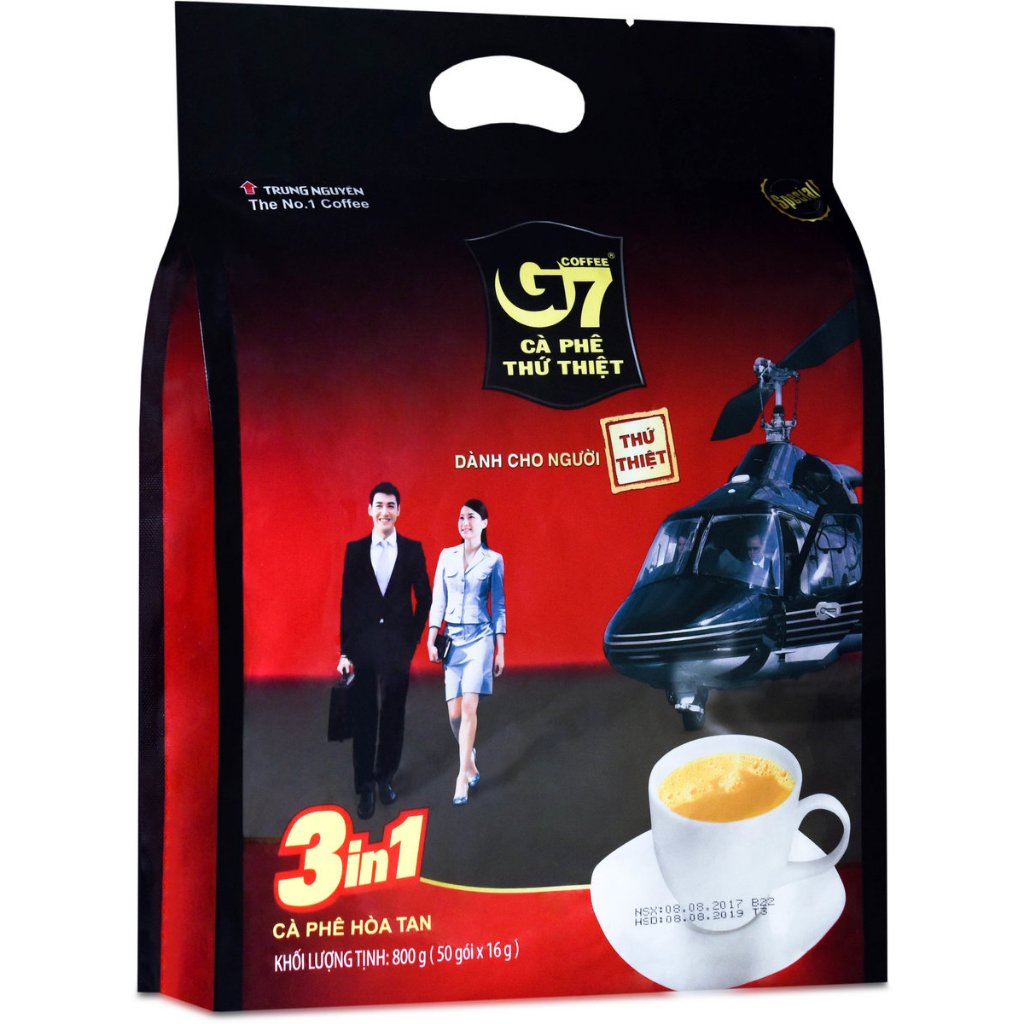 Trung Nguyen[Halal] G7 3in1 (20 Sachets/ 50 Sachets) Instant Coffee ...