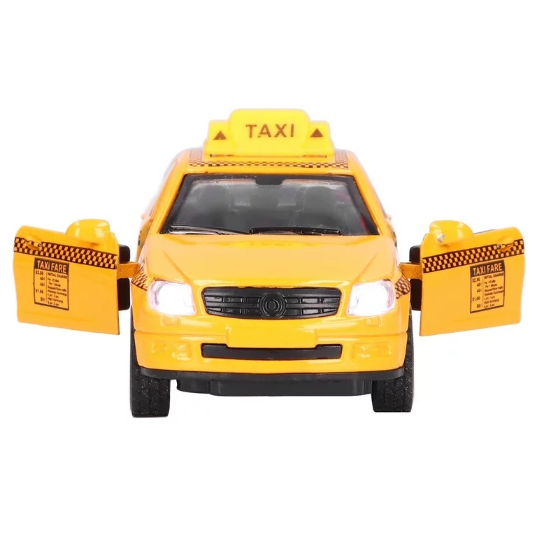 Urban Commuter Radio Control Vehicle Yellow Taxi And Police Toy Car ...