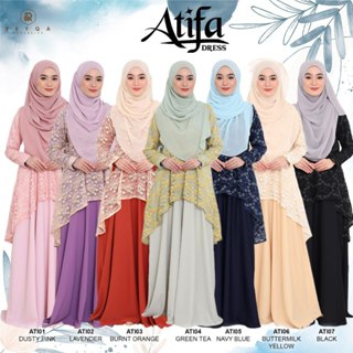 Dress muslimah shop princess cut