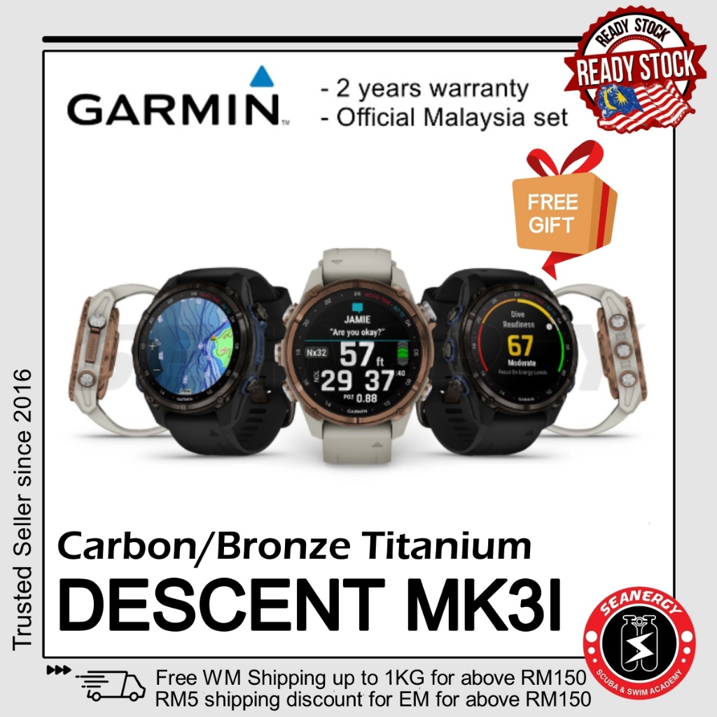 Garmin Descent MK3I MK3 MK2 MK2i Dive Computer for Scuba Diving All In ...