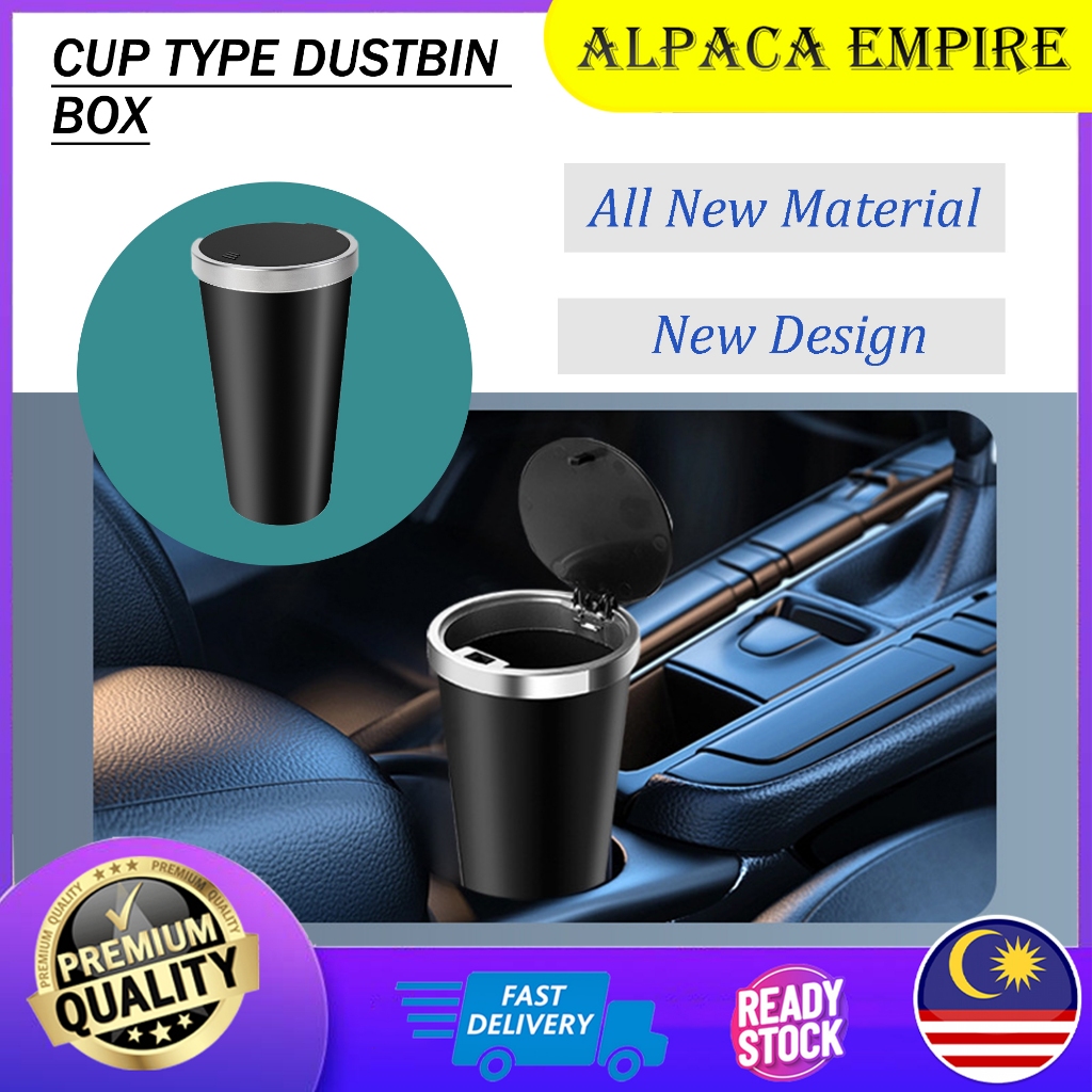 Portable Car Cup Holder Trash Bin Car Home Automotive Cup Holder Trash