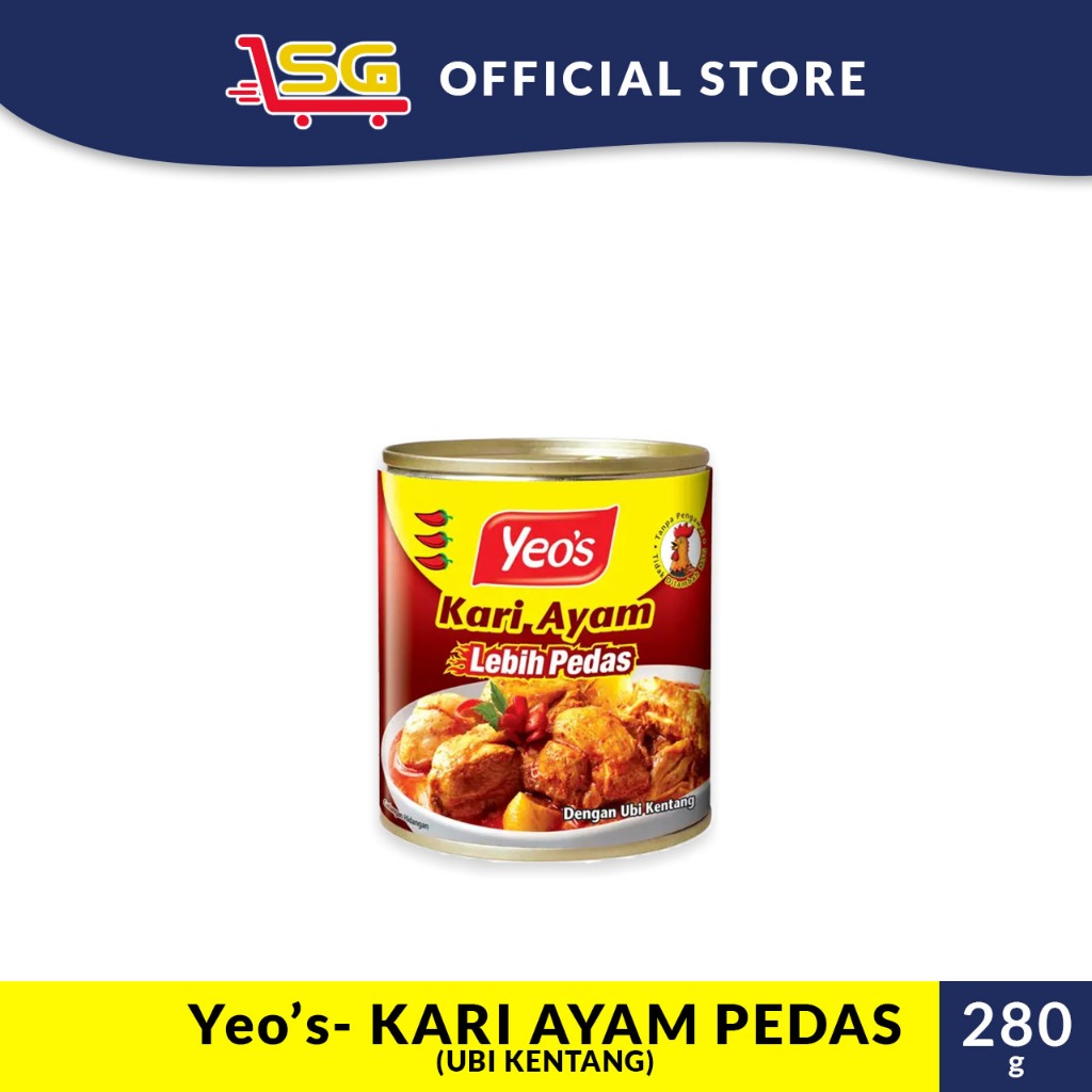 Sg | Yeo's Chicken Curry Is Spicy 250g | Shopee Singapore