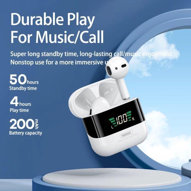 WIRELESS EARBUD EARPHONE REMAX TWS 10 PLUS | Shopee Singapore