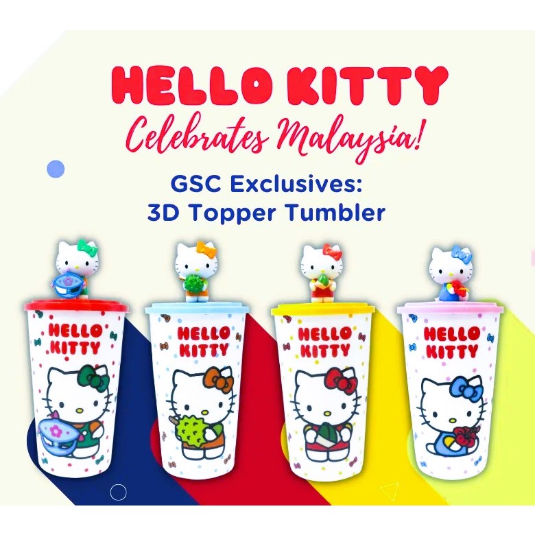 Hello Kitty Malaysian Series Tumbler (Randomize) Shopee Singapore
