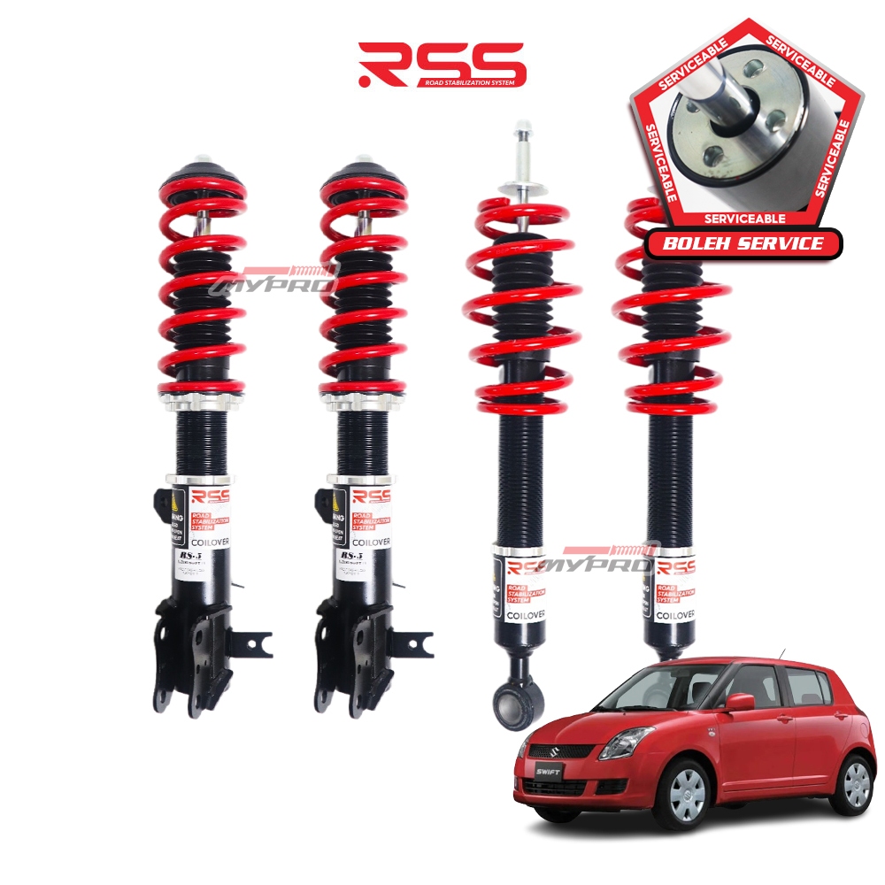 RSS Road Stabilization System Adjustable Absorber Suspension for Suzuki ...