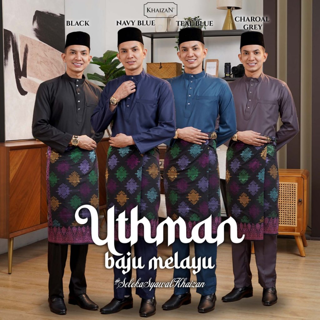 [RAYA 2024] UTHMAN BAJU MELAYU BY KHAIZAN Shopee Singapore