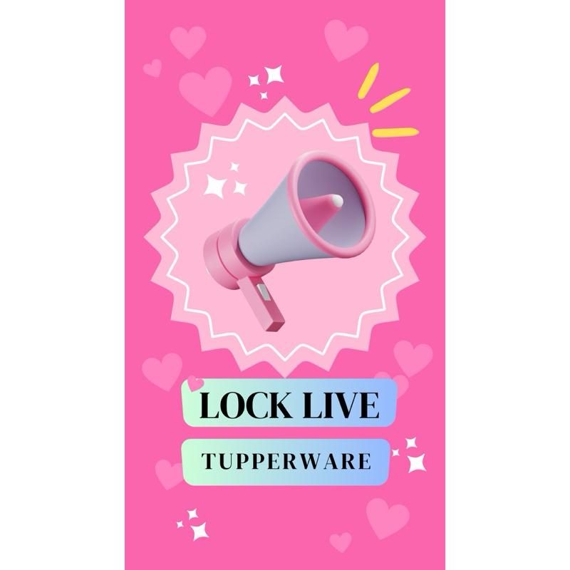 Lock Live Tupperware | Shopee Singapore