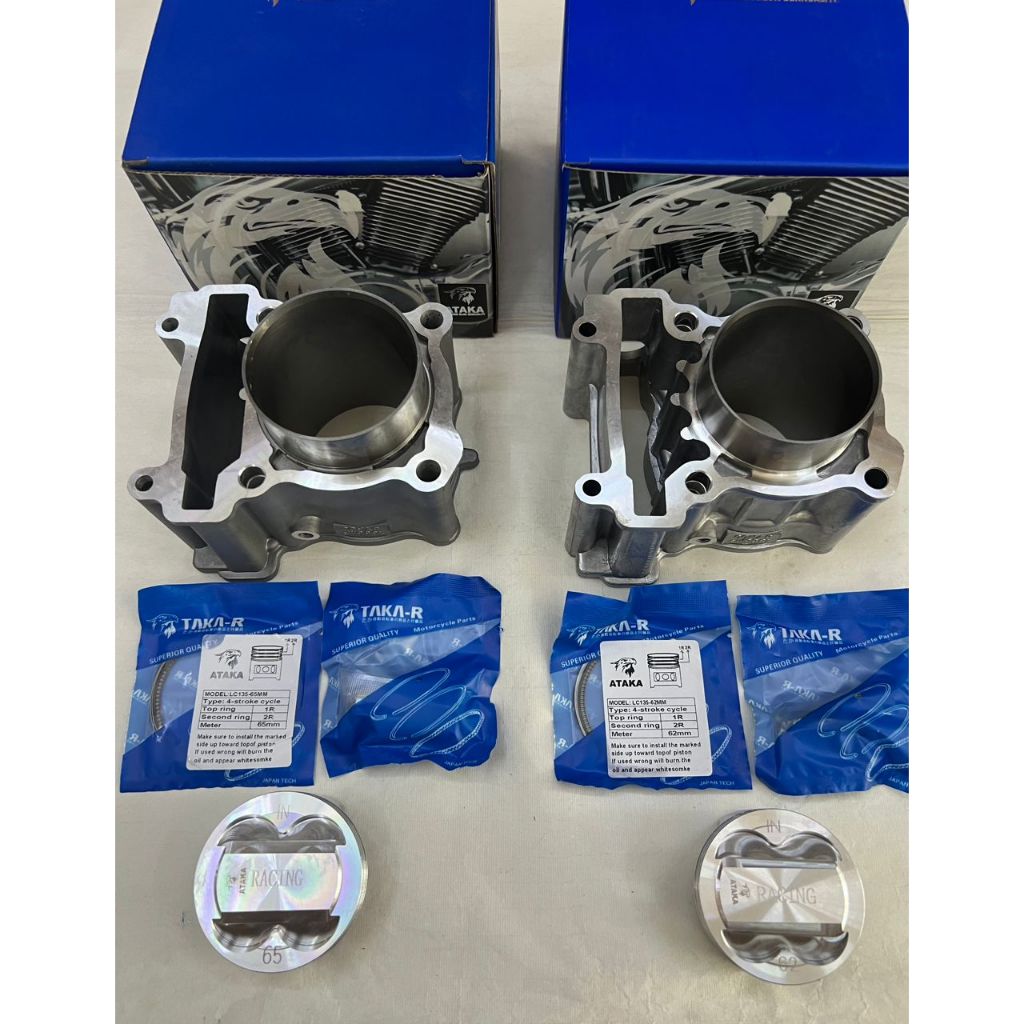 YAMAHA LC135 RACING CYLINDER BLOCK ASSY (ATAKA) | Shopee Singapore