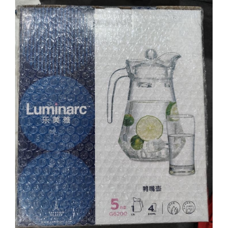 LUMINARC GLASS DRINKWARE SET | Shopee Singapore