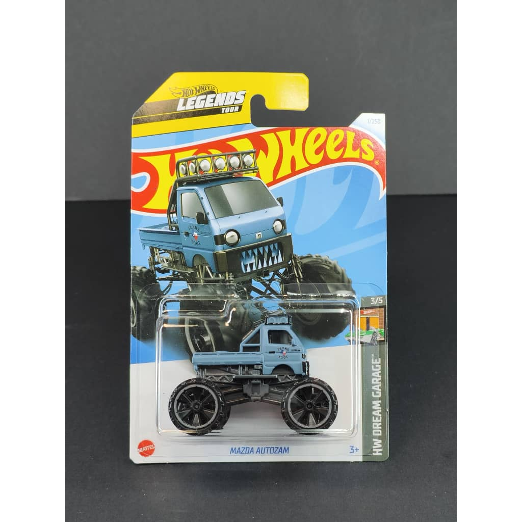 Hot Wheels Mazda Autozam – HW Dream Garage 3/5, Weiß, Maßstab 1:64, Druckguss-Modell Aus Malaysia