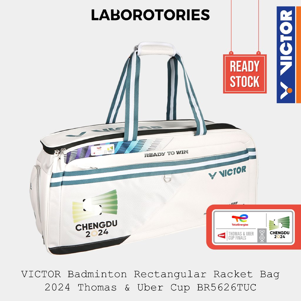 [LABOROTORIES] VICTOR 2024 Thomas & Uber Cup Badminton Rectangular Bag ...