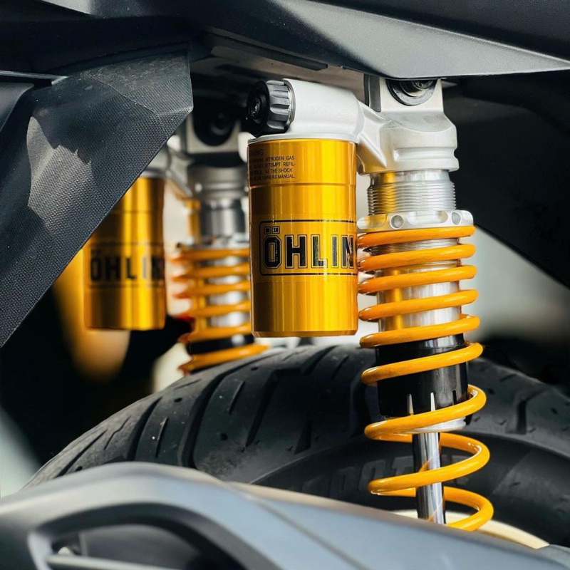 XMAX OHLINS ABSORBER ADJUSTABLE REAR UNIVERSAL XMAX V1 V2 OHLIN