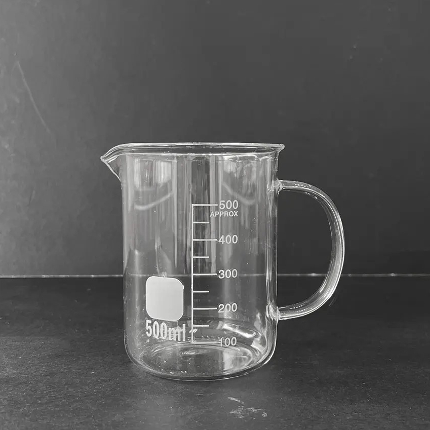 Glass beaker with Handle (500ml - 1000ml) Low Form Lab Use Wholesaler ...