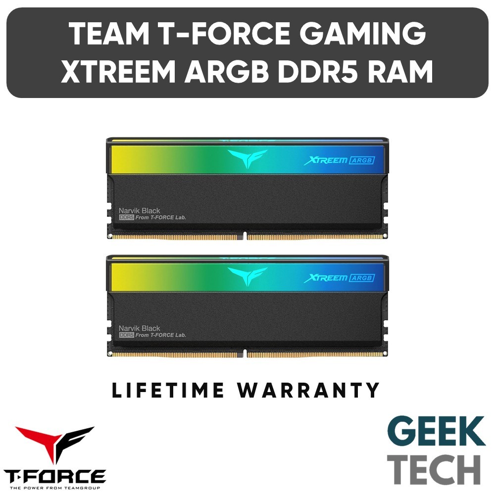 Team T-FORCE XTREEM ARGB 32GB TEAM T-Force XTREEM ARGB DDR5 32GB(16*2)