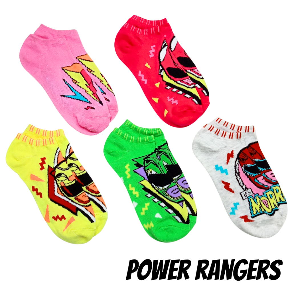 ️POWER RANGER ️ 5-Pair Set Mighty Morphin Power Rangers Superhero ...