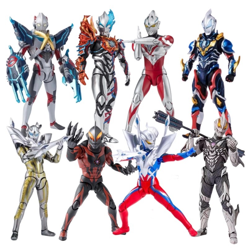 Shf Ultraman Action Figure Super Movable Ultraman Toy Model Ultimate ...