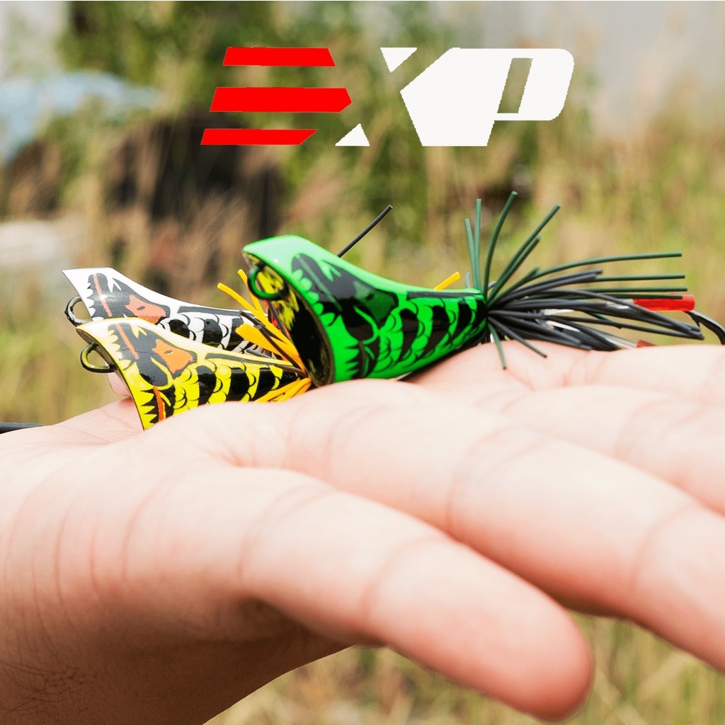 EXP JAW MINI Jump Frog Wooden Premium Frog | Shopee Singapore