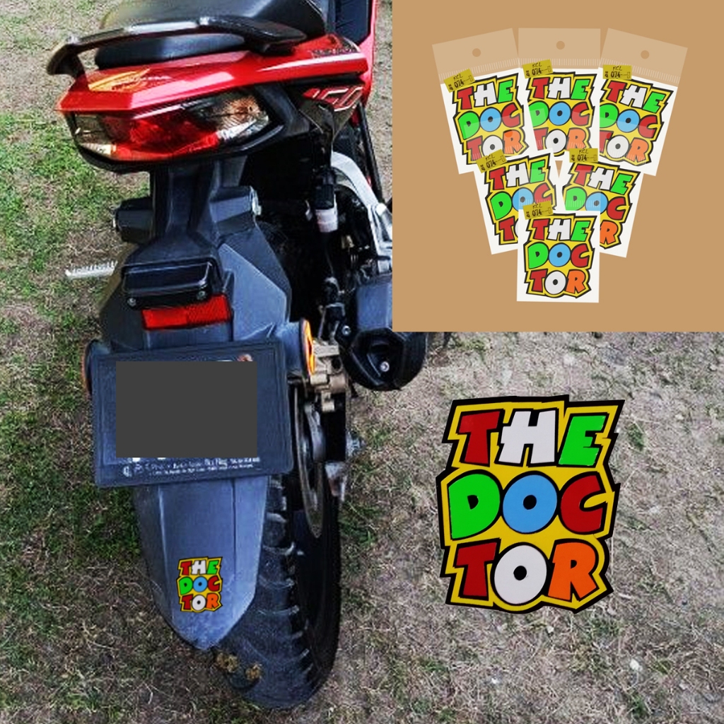 Sticker Motor THEDOCTOR ST074 | Shopee Singapore