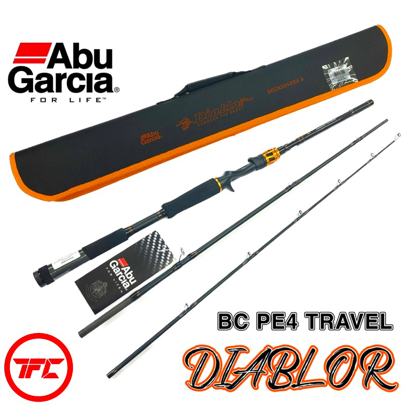 abu garcia diablo rod Devil 702L 5/15 Spinning Rod, 7Ft : Sports & Outdoors grip for a lighter and sleeker looking design that enhances sensitivity Abu Garcia Diablo Spinning Rod