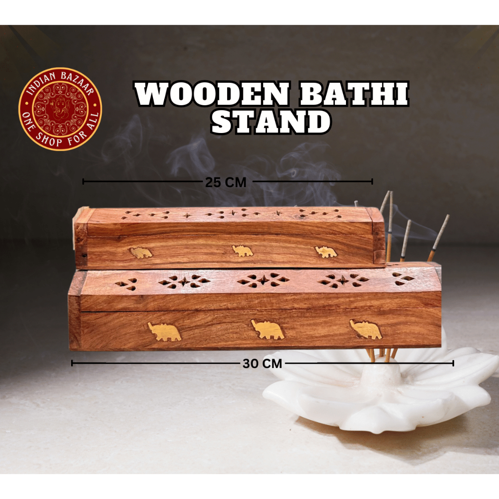 WOODEN BATHI(INCENSE STICK) STAND /KAYU PASU EXCLUSIVE /BUKHOOR STICK ...