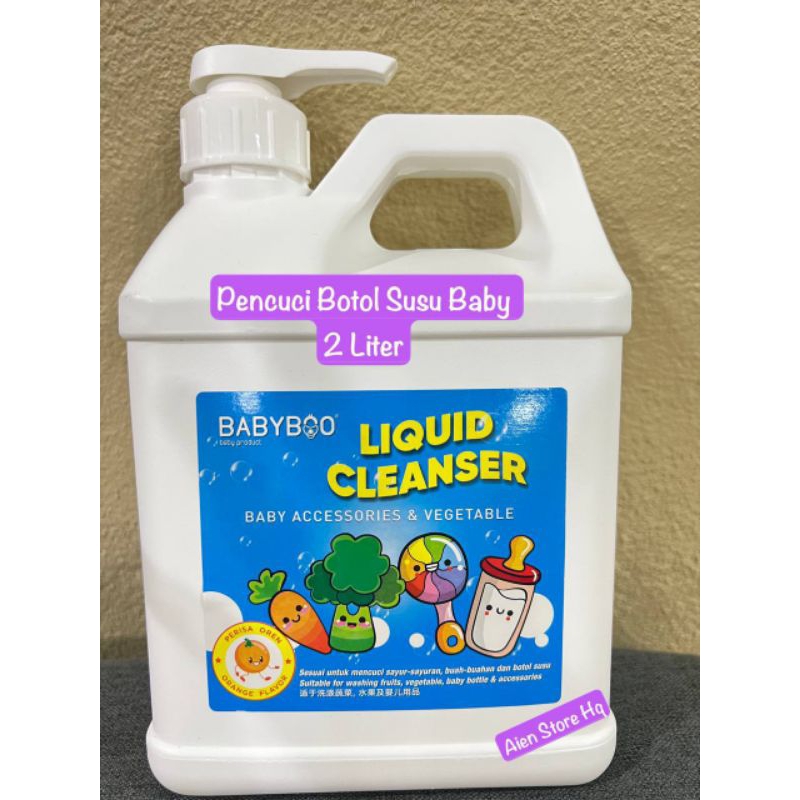 PENCUCI BOTOL SUSU BABY 2 LITER (LIQUID CLEANSER) | Shopee Singapore