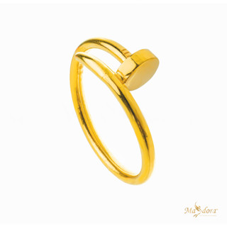 Gold deals nail ring