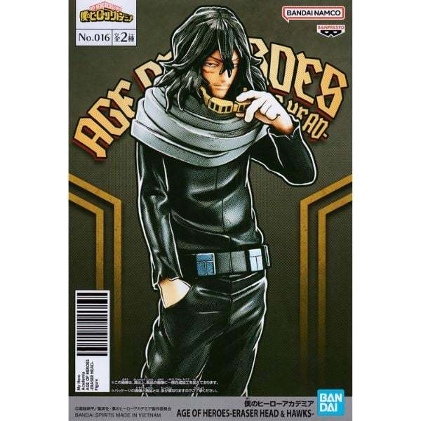 BANPRESTO ABP19706 MY HERO ACADEMIA AGE OF HEROES-ERASER HEAD&HAWKS-(A ...