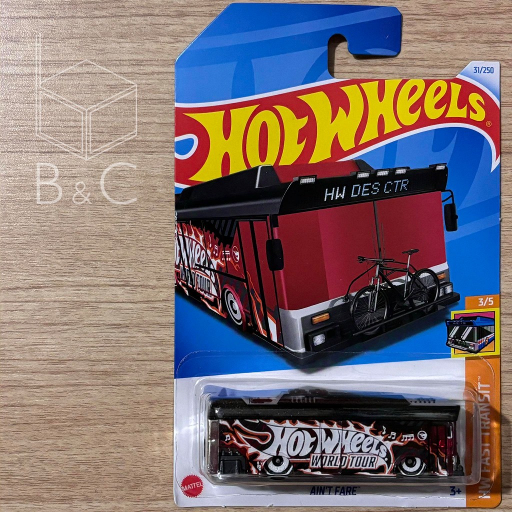 Hotwheels Hw Hot Wheels Ain T Fare Rth Regular Treasure Hunt Shopee