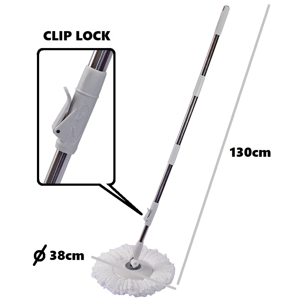 Easy Spin Mop Spinner Accessories Refill Microfiber Cloth / Mop Head