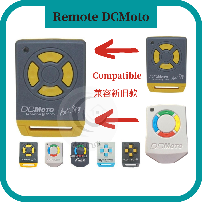 DCMOTO DC MOTO GATE REMOTE CONTROL DUPLICATOR Shopee Singapore