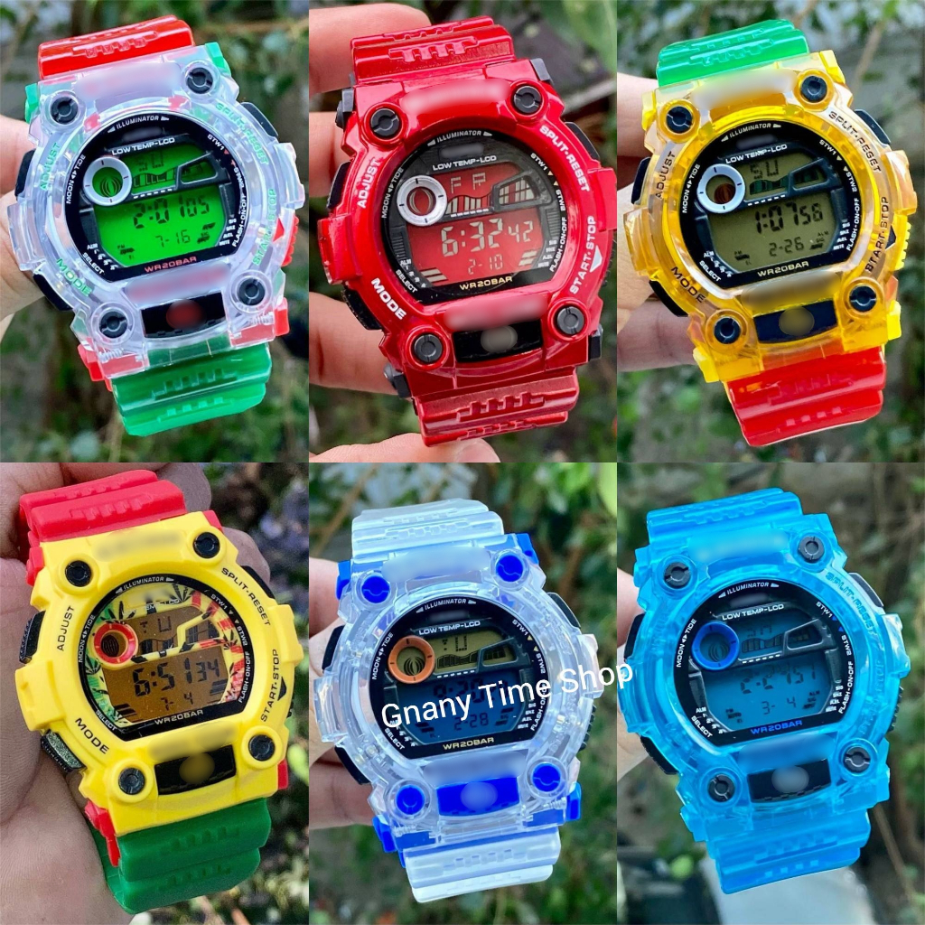 NEW ARRIVAL JAM TANGAN G 7900 MAT MOTOR GRED UNISEX WATER RESISTANT SHOCK RESISTANT WITH BOX Shopee Singapore