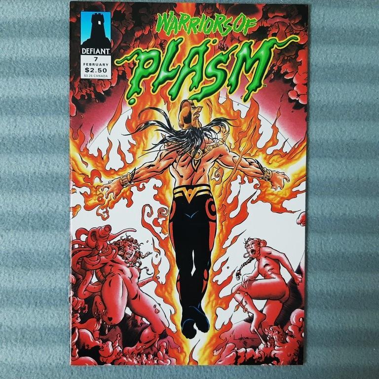 Warriors of Plasm 7 (Defiant Comics) I-P (Len Wein, Jim Shooter, David ...