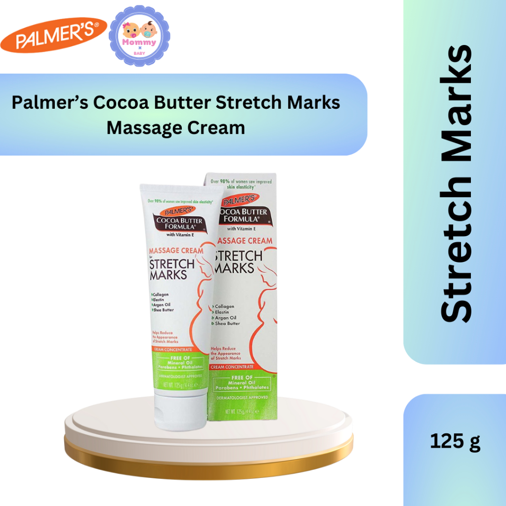 Palmer’s Cocoa Butter Stretch Marks Massage Cream (125g) Shopee Singapore