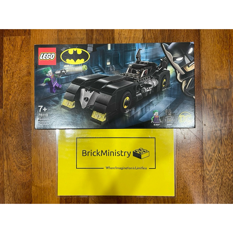 LEGO DC Comics Batmobile: Pursuit of The Joker 76119 Superhero Building Set