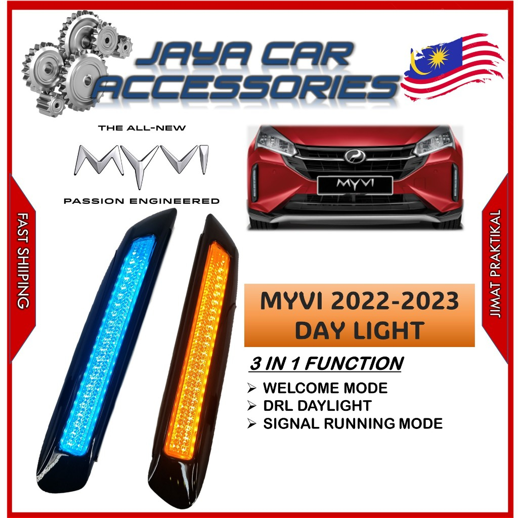 PERODUA MYVI 20222023 DAY LIGHT WITH SIGNAL 3 FUNCTION WITH COVER