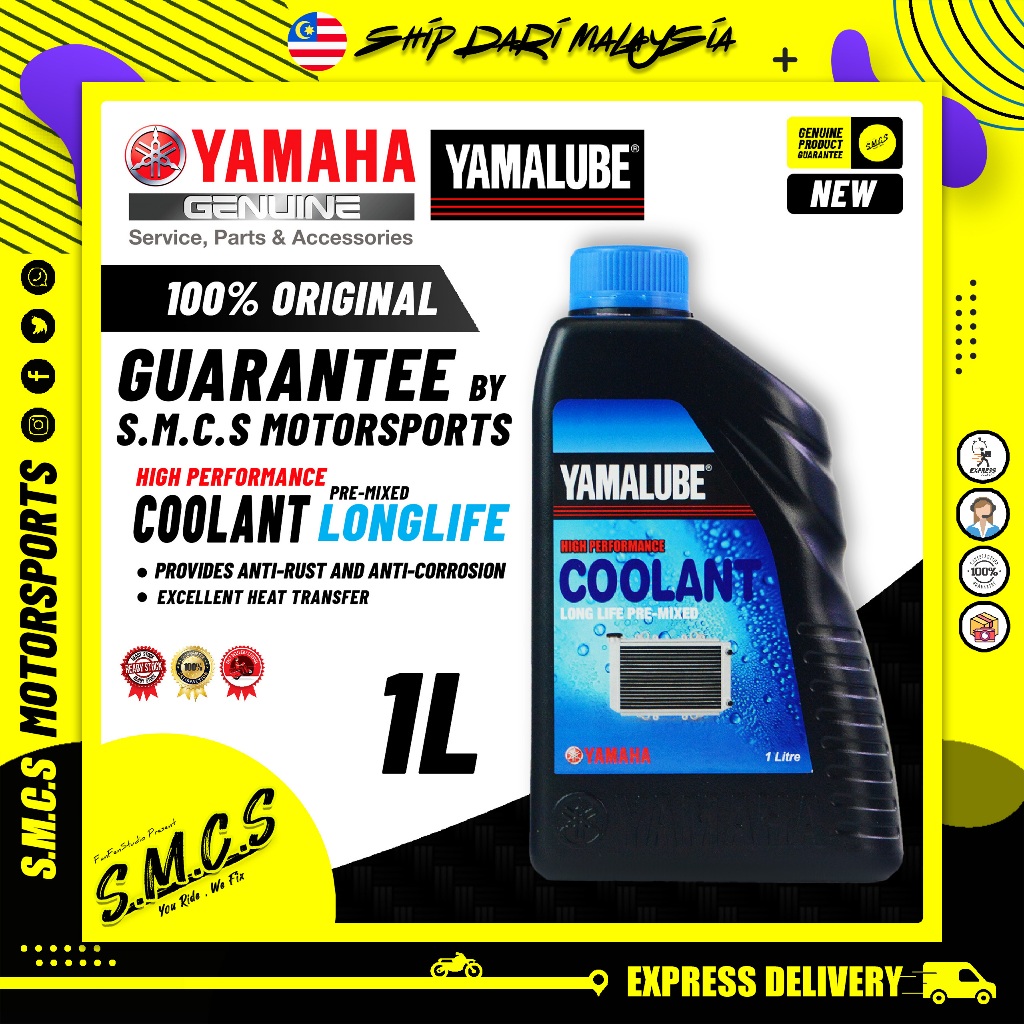 YAMALUBE COOLANT LONG LIFE PREMIXED (1L) Antifreeze TO USE PENYEJUK