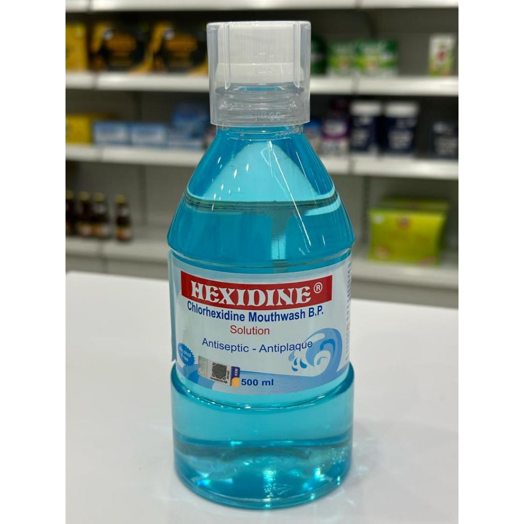 Hexidine Chlorhexidine Mouthwash 500mL Shopee Singapore