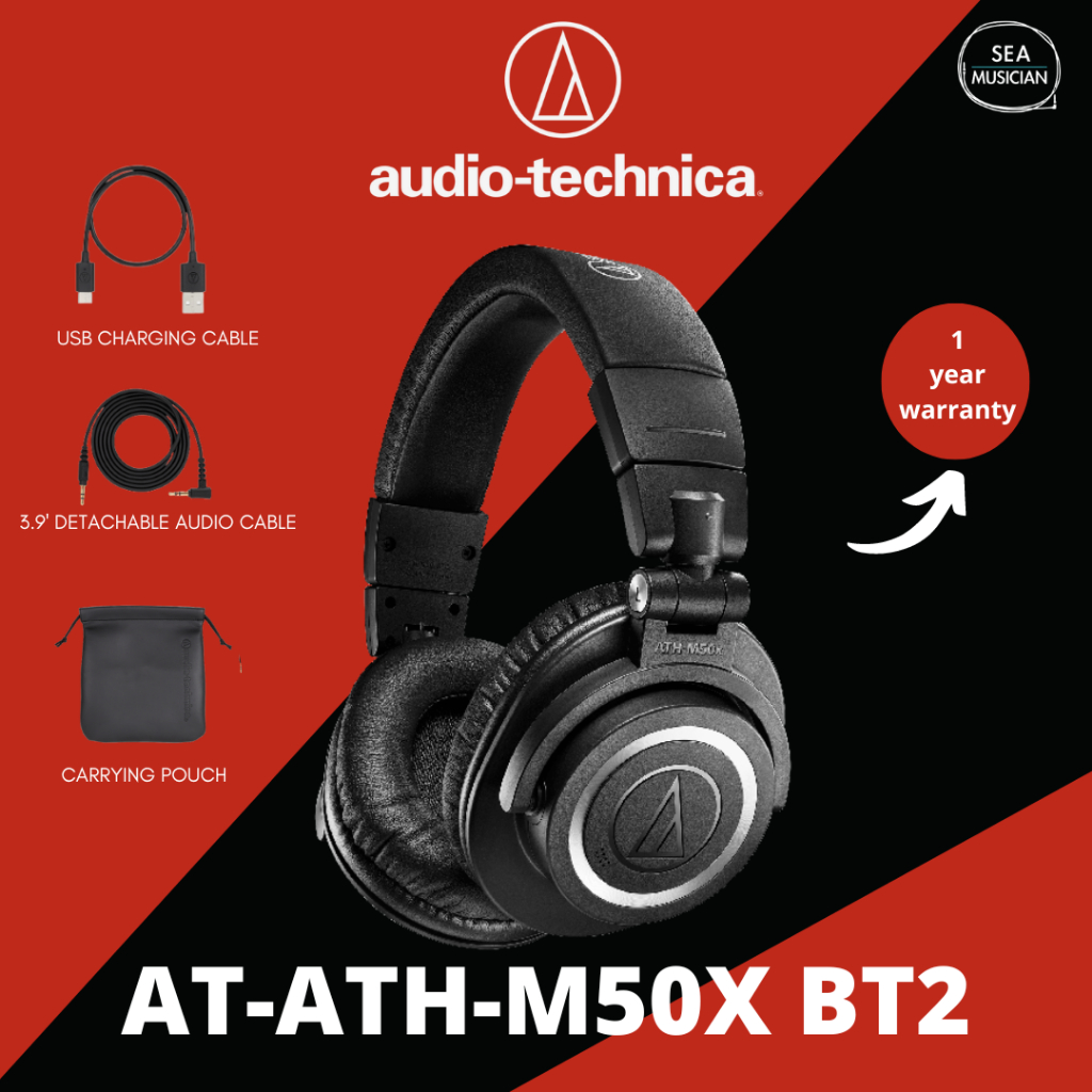 Audio Technica ATH M50X BT2