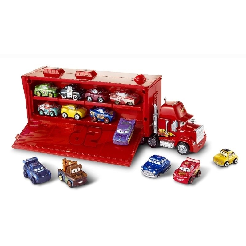 Disney Pixar Mini Cars Mack Transporter Limited Edition!!Keep Your Mini ...