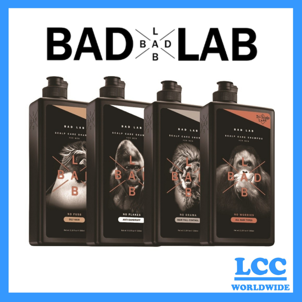 BAD LAB Shampoo 350ml | Anti-Dandruff | Hair Fall Control | Shopee ...