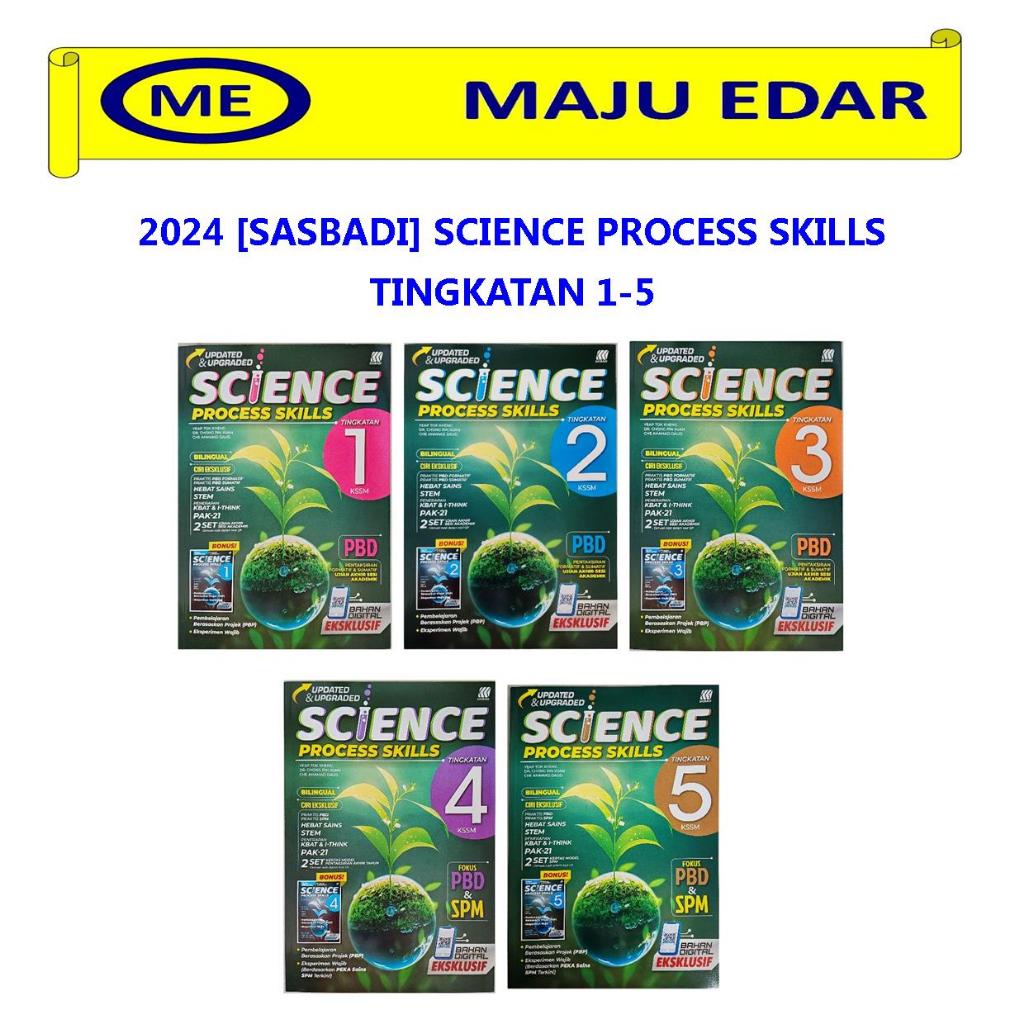 2024 [SASBADI] SCIENCE PROCESS SKILLS Level 1/2/3/4/5 KSSM BILINGUAL ...