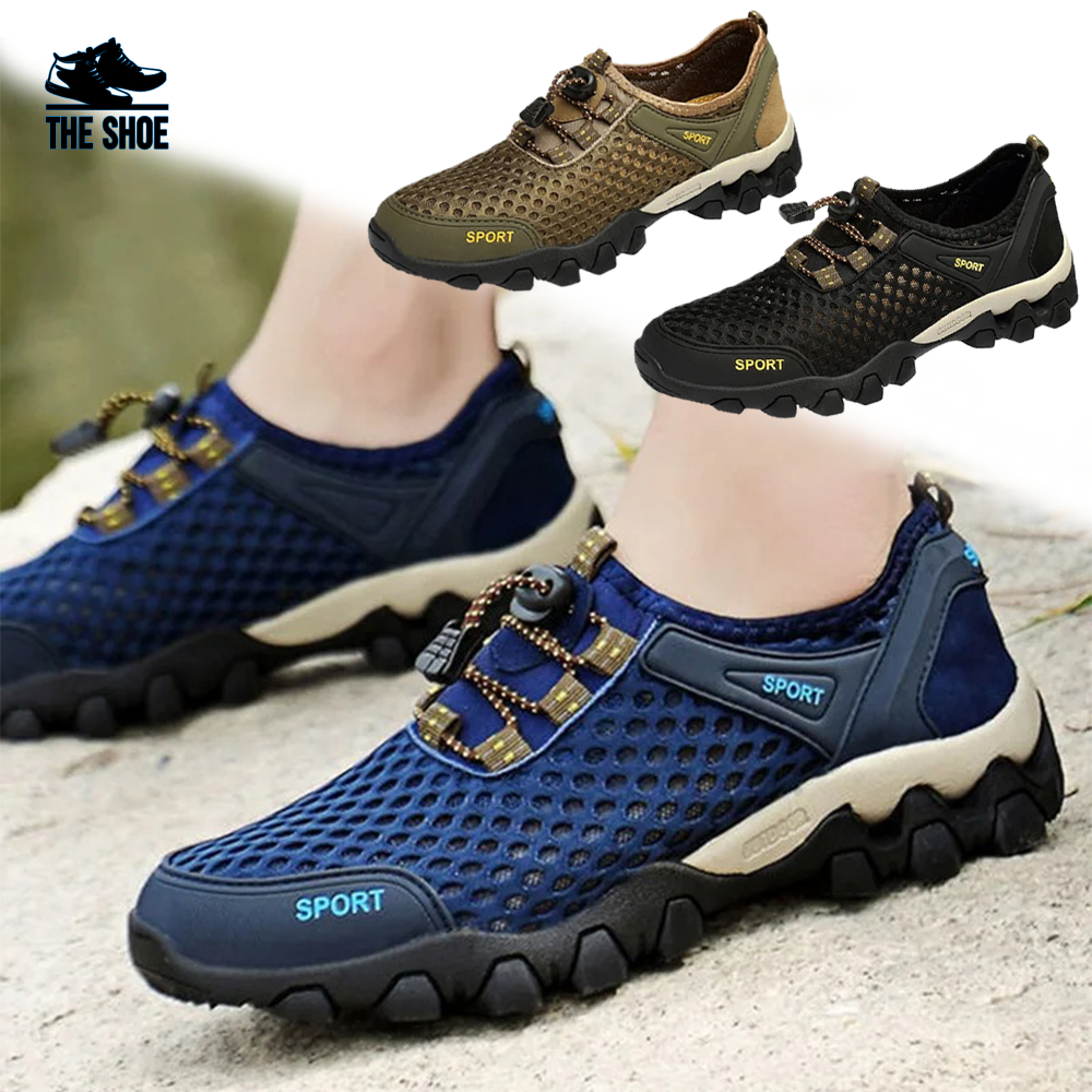 Hiking Shoes Kasut Hiking Breathable Trekking Shoes Outdoor Camping Men Women Kasut Mendaki Lelaki Perempuan