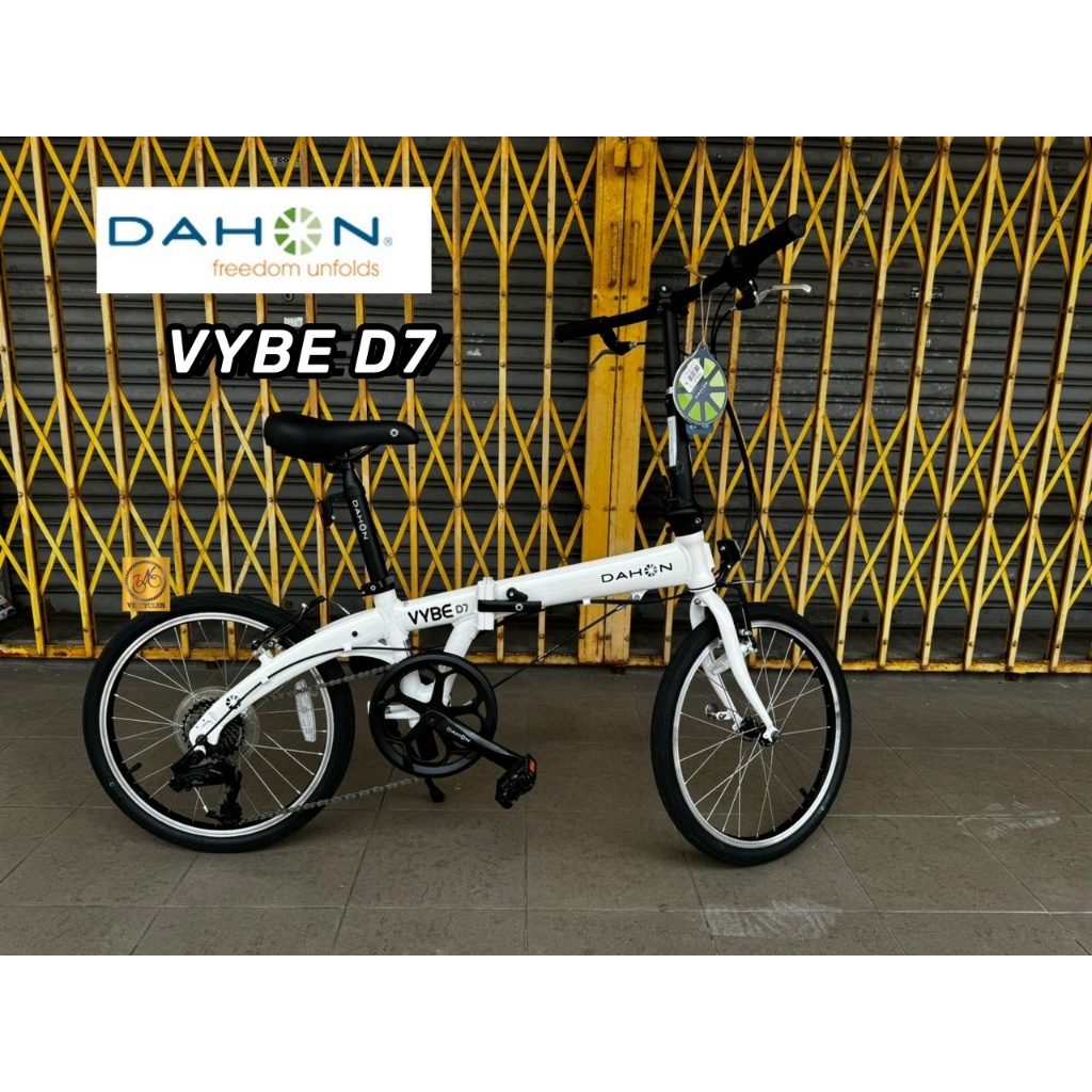 DAHON VYBE D7 20 406 Folding Bike Aluminium Frame 7 Speed