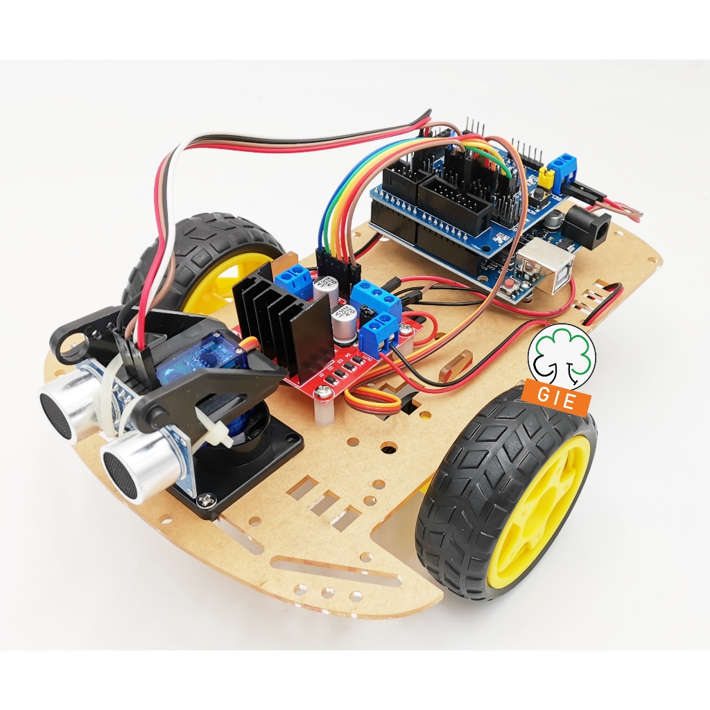 2WD Smart Robot Car Set DIY, Arduino Obstacle Avoiding Robot, Line ...