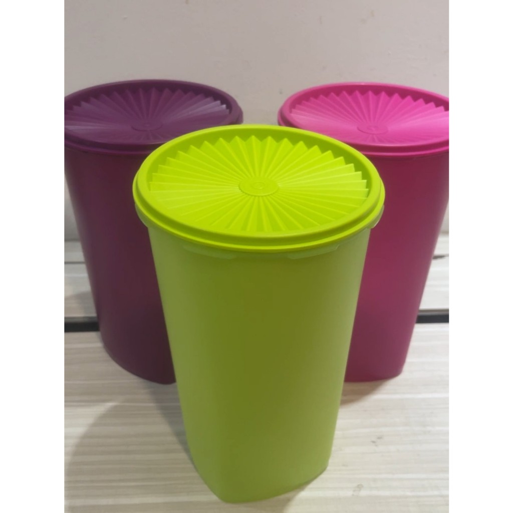 Tupperware Deco Canister 3.8L/ Food Storage Container/ Tong Keropok ...