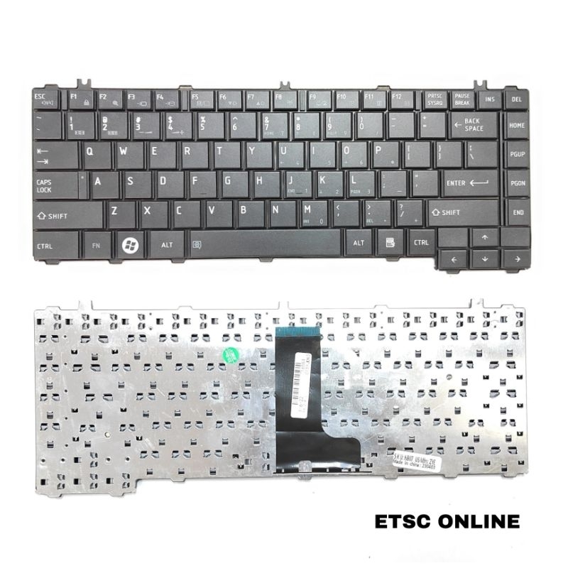 Keyboard Toshiba Satellite L600 L630 L635 L640 L640D L645 L645D C600 ...