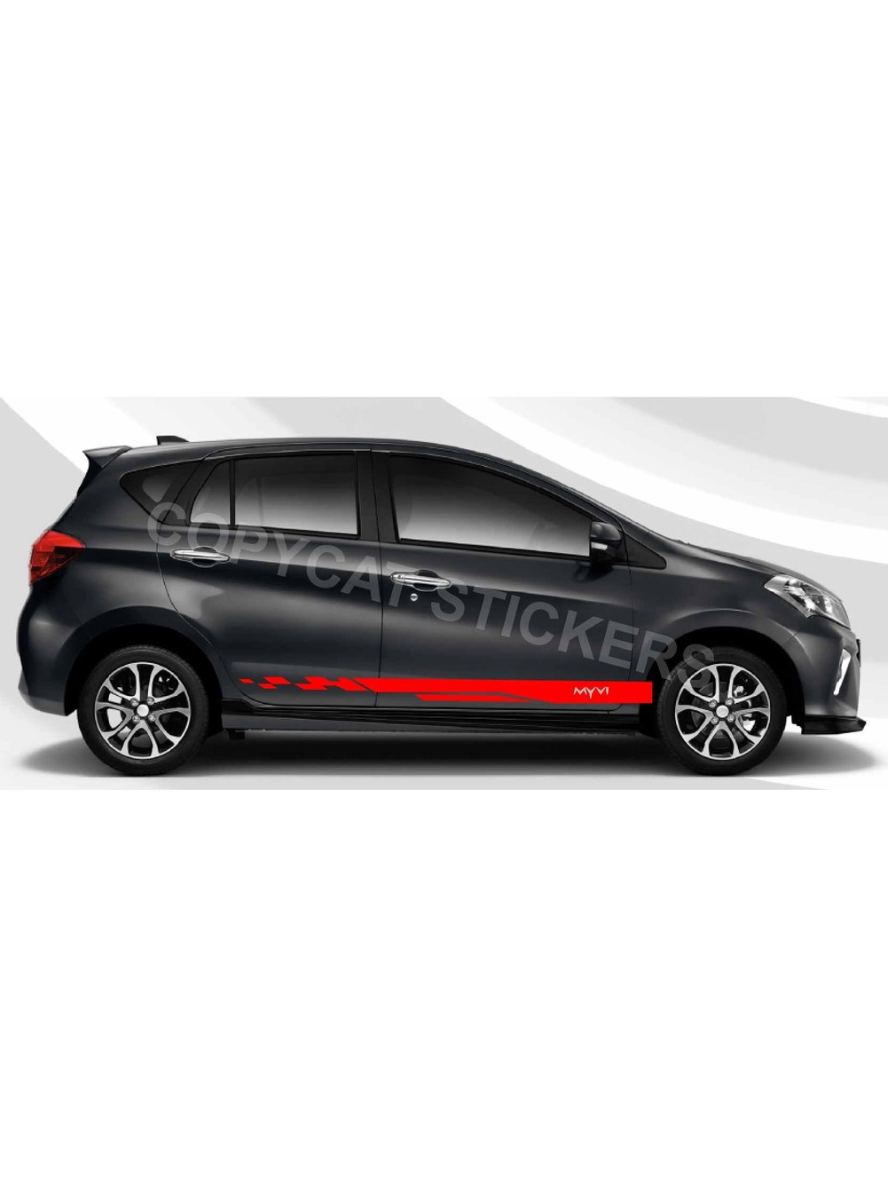 new myvi bodysticker 2020-2024 | Shopee Singapore