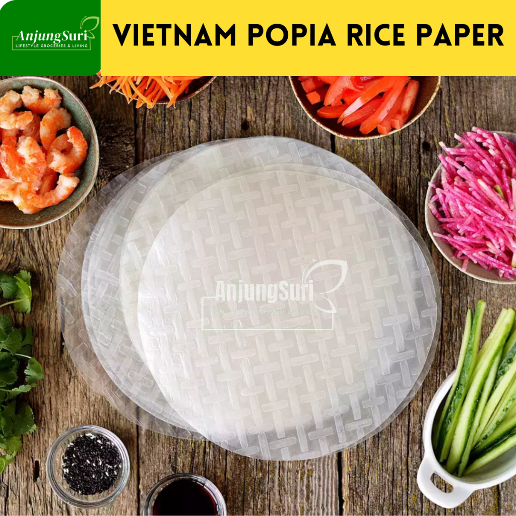 Vietnam Rice Paper Rolls Sesuai Untuk Popia Vietnam Kulit Popia Vietnam ...