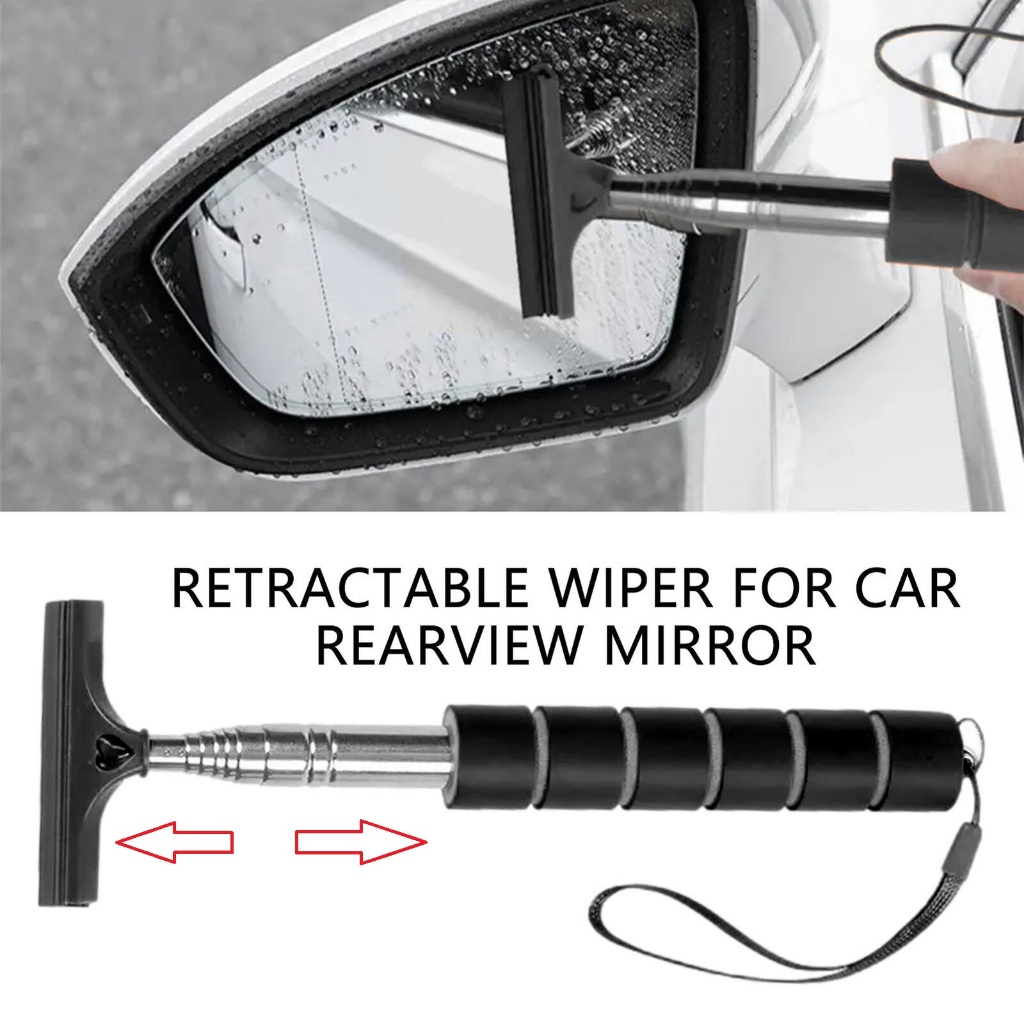 Car Wiper Arm Blade Window Rear View Side Mirror Glass Cleaner ...