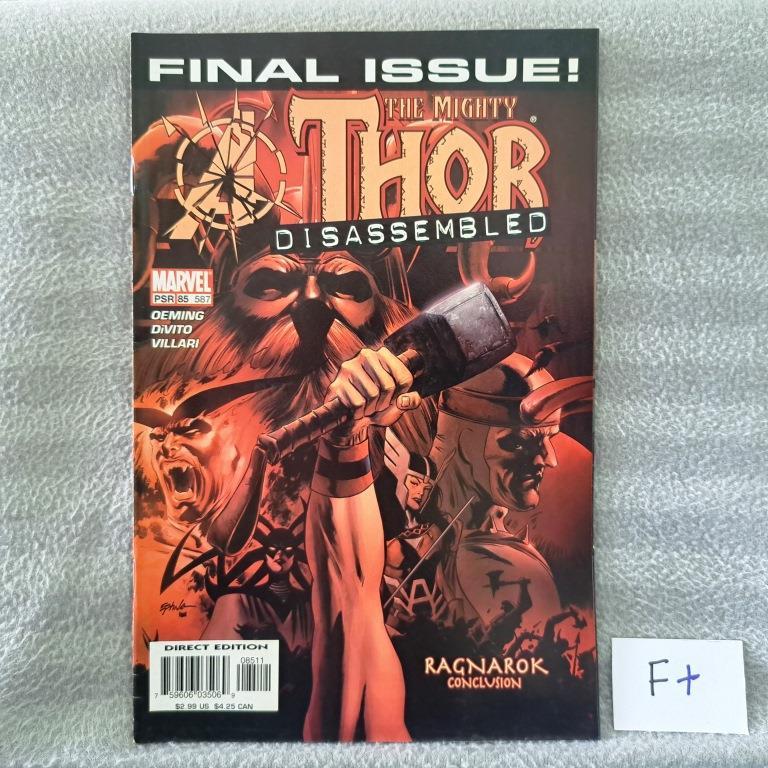 Thor 85 (2nd Series Marvel Comics) Mike Avon Oeming, Andrea Divito ...